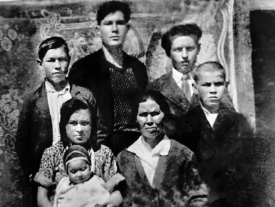 Семья Антипиных, 1939 год