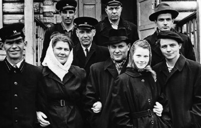 В.В. Балихин с коллегами, 1962 г.