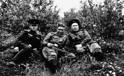 Тимофей с боевыми товарищами