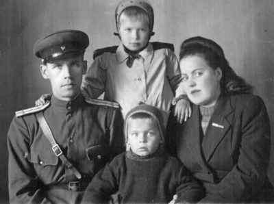 Семья Головниных, Австрия, Вена, 1948 г.