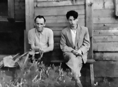И.И. Горбунов с сыном Сергеем, Поронайск, начало 1960-х