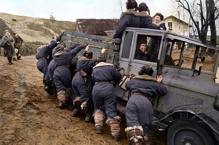 Советские летчицы, Крым, 1944 г.