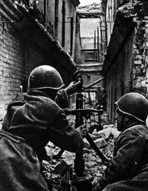 Бои за Сталинград. Ноябрь 1942 г. Хроника Великой Отечественной войны из альбома фотокорреспондента Д. Мулярчика (waralbum.ru)